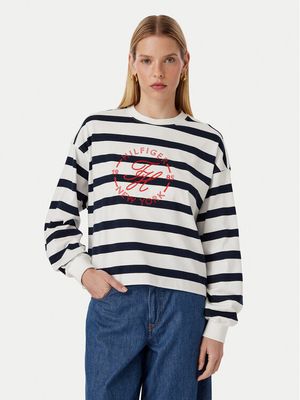 Bluza damska casual Tommy Hilfiger ze sklepu: MODIVO w kategorii: Bluzy damskie - zdjęcie WP-EBWP-BKLVO-LN0_0000305942951
