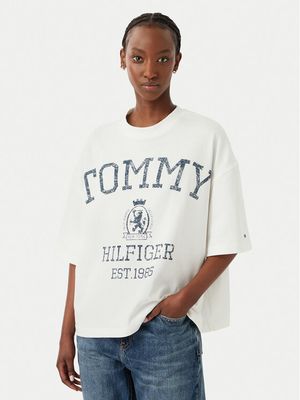 Bluzka damska Tommy Hilfiger ze sklepu: MODIVO w kategorii: Bluzki damskie - zdjęcie WP-EBWP-BKLVO-LN0_0000305942968