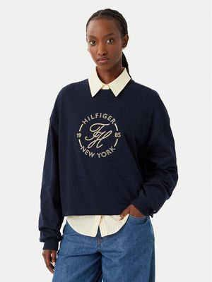 Tommy Hilfiger - Bluza damska ze sklepu: MODIVO w kategorii: Bluzy damskie - zdjęcie WP-EBWP-BKLVO-LN0_0000305942975