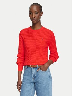 Sweter damski Tommy Hilfiger ze sklepu: MODIVO w kategorii: Swetry damskie