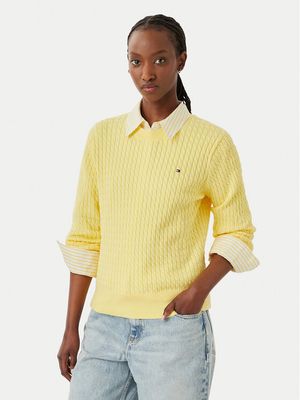 Sweter damski zimowy Tommy Hilfiger ze sklepu: MODIVO w kategorii: Swetry damskie - zdjęcie WP-EBWP-BKLVO-LN0_0000305943200