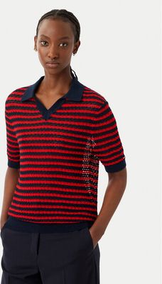 Bluzka damska na wiosnę Tommy Hilfiger ze sklepu: MODIVO w kategorii: Bluzki damskie - zdjęcie WP-EBWP-BKLVO-LN0_0000305943279