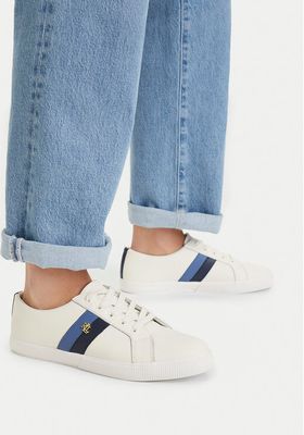Buty sportowe damskie na wiosnę LAUREN RALPH LAUREN ze sklepu: MODIVO w kategorii: Buty sportowe damskie - zdjęcie WP-EBWP-BKLVO-LN0_0000305944498