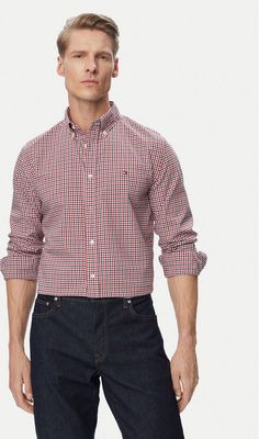 Koszula męska z kołnierzykiem button down Tommy Hilfiger ze sklepu: MODIVO w kategorii: Koszule męskie - zdjęcie WP-EBWP-BKLVO-LN0_0000305945198