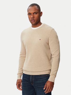 Sweter męski casualowy Tommy Hilfiger ze sklepu: MODIVO w kategorii: Swetry męskie - zdjęcie WP-EBWP-BKLVO-LN0_0000305945266