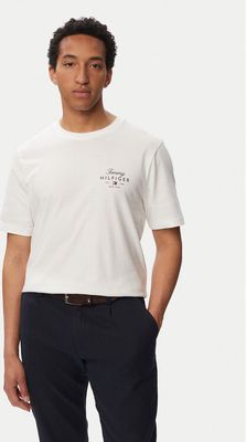 T-shirt męski na wiosnę casual Tommy Hilfiger ze sklepu: MODIVO w kategorii: T-shirty męskie - zdjęcie WP-EBWP-BKLVO-LN0_0000305945631