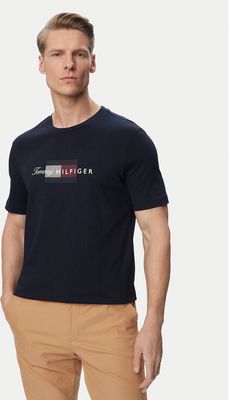 T-shirt męski na wiosnę młodzieżowy Tommy Hilfiger ze sklepu: MODIVO w kategorii: T-shirty męskie - zdjęcie WP-EBWP-BKLVO-LN0_0000305945693