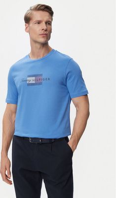 T-shirt męski Tommy Hilfiger ze sklepu: MODIVO w kategorii: T-shirty męskie - zdjęcie WP-EBWP-BKLVO-LN0_0000305945709