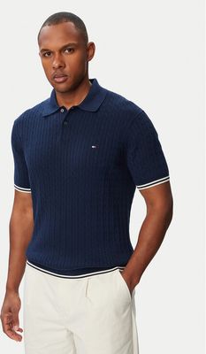 T-shirt męski casual Tommy Hilfiger ze sklepu: MODIVO w kategorii: T-shirty męskie - zdjęcie WP-EBWP-BKLVO-LN0_0000305946058