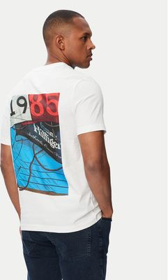 T-shirt męski na wiosnę Tommy Hilfiger ze sklepu: MODIVO w kategorii: T-shirty męskie - zdjęcie WP-EBWP-BKLVO-LN0_0000305946157