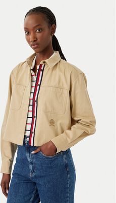Koszula damska casualowa Tommy Jeans ze sklepu: MODIVO w kategorii: Koszule damskie - zdjęcie WP-EBWP-BKLVO-LN0_0000305946454
