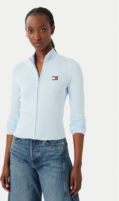 Sweter damski casualowy Tommy Jeans ze sklepu: MODIVO w kategorii: Swetry damskie - zdjęcie WP-EBWP-BKLVO-LN0_0000305946591