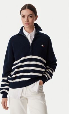 Tommy Jeans - Sweter damski casualowy na zimę ze sklepu: MODIVO w kategorii: Swetry damskie - zdjęcie WP-EBWP-BKLVO-LN0_0000305946621
