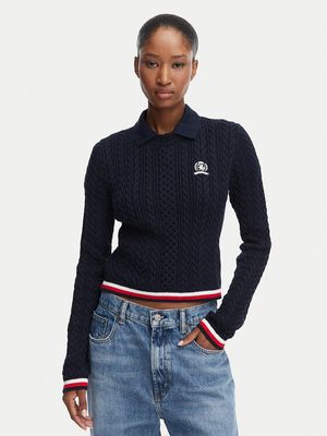 Sweter damski Tommy Jeans ze sklepu: MODIVO w kategorii: Swetry damskie - zdjęcie WP-EBWP-BKLVO-LN0_0000305946737