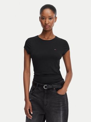 Bluzka damska casualowa Tommy Jeans ze sklepu: MODIVO w kategorii: Bluzki damskie - zdjęcie WP-EBWP-BKLVO-LN0_0000305946898