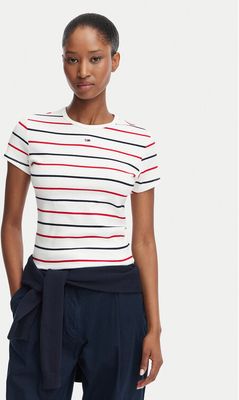Bluzka damska młodzieżowa Tommy Jeans ze sklepu: MODIVO w kategorii: Bluzki damskie - zdjęcie WP-EBWP-BKLVO-LN0_0000305946911