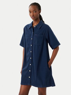 Sukienka wiosenna Tommy Jeans ze sklepu: MODIVO w kategorii: Sukienki - zdjęcie WP-EBWP-BKLVO-LN0_0000305946973