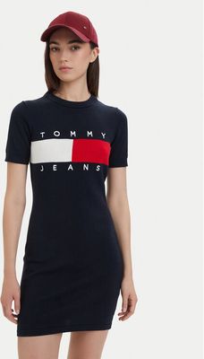 Sukienka na wiosnę Tommy Jeans ze sklepu: MODIVO w kategorii: Sukienki - zdjęcie WP-EBWP-BKLVO-LN0_0000305947055