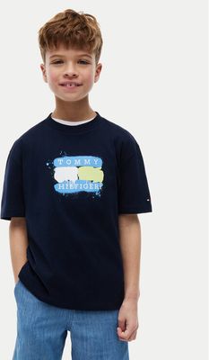 T-shirt chłopięce na lato Tommy Hilfiger ze sklepu: MODIVO w kategorii: T-shirty chłopięce - zdjęcie WP-EBWP-BKLVO-LN0_0000305947550