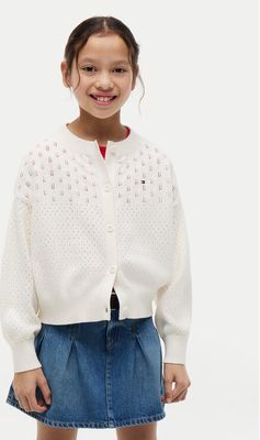 Sweter dziewczęcy jesienny Tommy Hilfiger ze sklepu: MODIVO w kategorii: Swetry dziewczęce - zdjęcie WP-EBWP-BKLVO-LN0_0000305948137