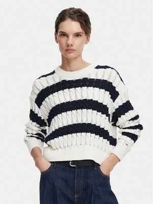 Sweter damski casualowy Tommy Jeans ze sklepu: MODIVO w kategorii: Swetry damskie - zdjęcie WP-EBWP-BKLVO-LN0_0000305948182