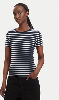 Bluzka damska na wiosnę Tommy Jeans ze sklepu: MODIVO w kategorii: Bluzki damskie - zdjęcie WP-EBWP-BKLVO-LN0_0000305948434