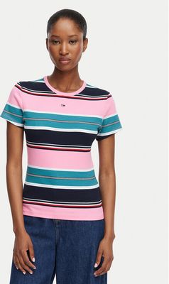 Bluzka damska casualowa Tommy Jeans ze sklepu: MODIVO w kategorii: Bluzki damskie - zdjęcie WP-EBWP-BKLVO-LN0_0000305948458