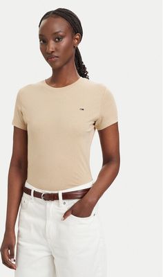 Bluzka damska Tommy Jeans ze sklepu: MODIVO w kategorii: Bluzki damskie - zdjęcie WP-EBWP-BKLVO-LN0_0000305948588