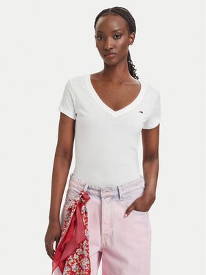Bluzka damska Tommy Jeans ze sklepu: MODIVO w kategorii: Bluzki damskie - zdjęcie WP-EBWP-BKLVO-LN0_0000305948687