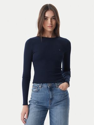 Bluzka damska Tommy Jeans ze sklepu: MODIVO w kategorii: Bluzki damskie - zdjęcie WP-EBWP-BKLVO-LN0_0000305948717