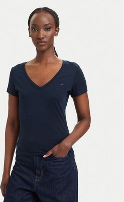 Bluzka damska wiosenna Tommy Jeans ze sklepu: MODIVO w kategorii: Bluzki damskie - zdjęcie WP-EBWP-BKLVO-LN0_0000305948854