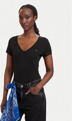 Bluzka damska casual Tommy Jeans ze sklepu: MODIVO w kategorii: Bluzki damskie - zdjęcie WP-EBWP-BKLVO-LN0_0000305948861