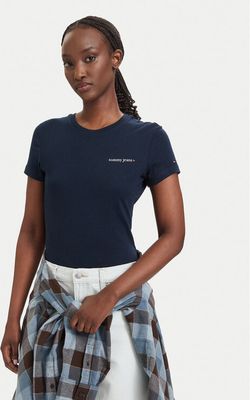 Bluzka damska casualowa Tommy Jeans ze sklepu: MODIVO w kategorii: Bluzki damskie - zdjęcie WP-EBWP-BKLVO-LN0_0000305948885