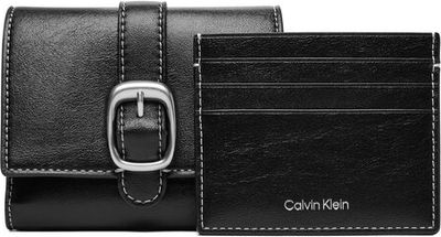 Portfel damski Calvin Klein ze sklepu: MODIVO w kategorii: Portfele damskie - zdjęcie WP-EBWP-BKLVO-LN0_0000305948984