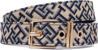 Pasek Tommy Hilfiger ze sklepu: MODIVO w kategorii: Paski damskie - zdjęcie WP-EBWP-BKLVO-LN0_0000305950833