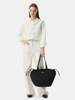 Tommy Jeans - Shopper bag wakacyjna ze sklepu: MODIVO w kategorii: Torby Shopper bag - zdjęcie WP-EBWP-BKLVO-LN0_0000305952783