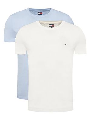T-shirt męski na wiosnę Tommy Jeans ze sklepu: MODIVO w kategorii: T-shirty męskie - zdjęcie WP-EBWP-BKLVO-LN0_0000305953391
