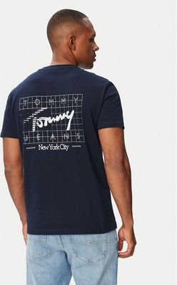 T-shirt męski na wiosnę Tommy Jeans ze sklepu: MODIVO w kategorii: T-shirty męskie - zdjęcie WP-EBWP-BKLVO-LN0_0000305953438