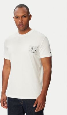 Tommy Jeans - T-shirt męski na wiosnę ze sklepu: MODIVO w kategorii: T-shirty męskie - zdjęcie WP-EBWP-BKLVO-LN0_0000305953445