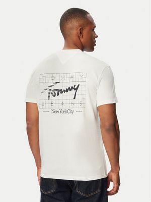 Tommy Jeans - T-shirt męski na wiosnę ze sklepu: MODIVO w kategorii: T-shirty męskie - zdjęcie WP-EBWP-BKLVO-LN0_0000305953445
