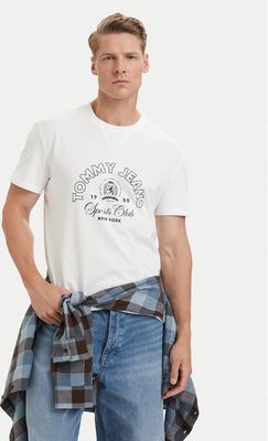 Tommy Jeans - T-shirt męski ze sklepu: MODIVO w kategorii: T-shirty męskie - zdjęcie WP-EBWP-BKLVO-LN0_0000305953476