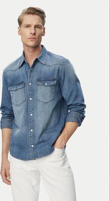 Tommy Jeans - Koszula męska z klasycznym kołnierzykiem ze sklepu: MODIVO w kategorii: Koszule męskie - zdjęcie WP-EBWP-BKLVO-LN0_0000305953582