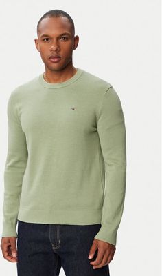 Sweter męski na zimę Tommy Jeans ze sklepu: MODIVO w kategorii: Swetry męskie - zdjęcie WP-EBWP-BKLVO-LN0_0000305953681