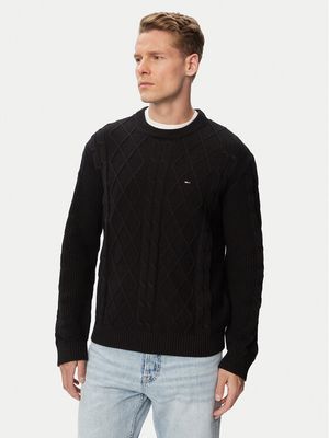 Sweter męski na zimę casual Tommy Jeans ze sklepu: MODIVO w kategorii: Swetry męskie - zdjęcie WP-EBWP-BKLVO-LN0_0000305953728