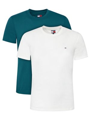 T-shirt męski na wiosnę Tommy Jeans ze sklepu: MODIVO w kategorii: T-shirty męskie - zdjęcie WP-EBWP-BKLVO-LN0_0000305953896