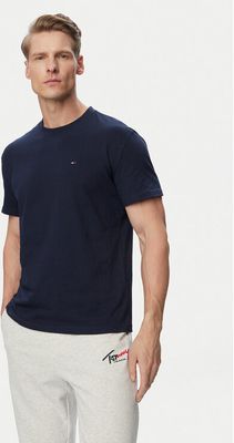 T-shirt męski casualowy Tommy Jeans ze sklepu: MODIVO w kategorii: T-shirty męskie - zdjęcie WP-EBWP-BKLVO-LN0_0000305953995