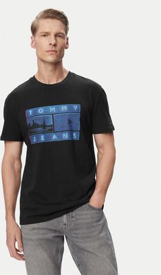 T-shirt męski w stylu młodzieżowym Tommy Jeans ze sklepu: MODIVO w kategorii: T-shirty męskie - zdjęcie WP-EBWP-BKLVO-LN0_0000305954015