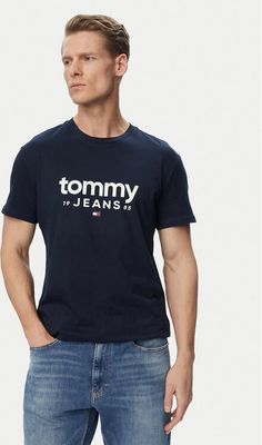 Tommy Jeans - T-shirt męski ze sklepu: MODIVO w kategorii: T-shirty męskie - zdjęcie WP-EBWP-BKLVO-LN0_0000305954107