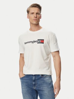 T-shirt męski młodzieżowy Tommy Jeans ze sklepu: MODIVO w kategorii: T-shirty męskie - zdjęcie WP-EBWP-BKLVO-LN0_0000305954121
