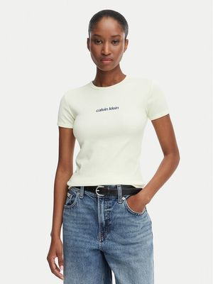 Bluzka damska wiosenna Calvin Klein Jeans ze sklepu: MODIVO w kategorii: Bluzki damskie - zdjęcie WP-EBWP-BKLVO-LN0_0000305955005